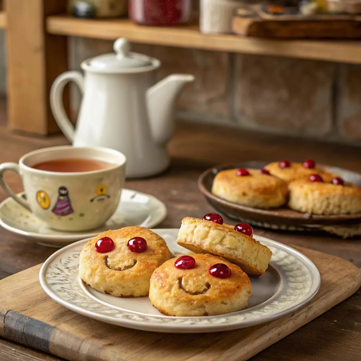 fat rascals with cherry eyes and citrus peel smile