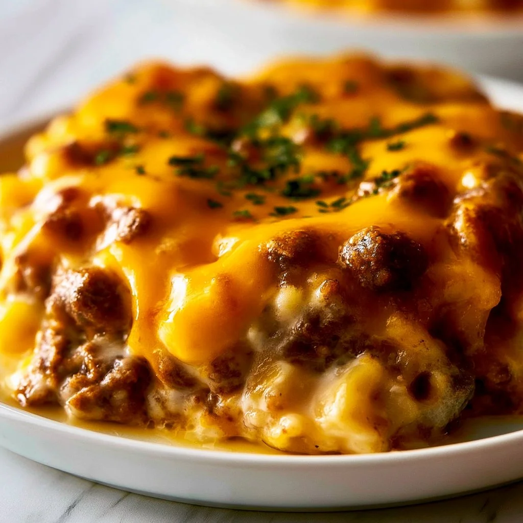 Cheeseburger Casserole