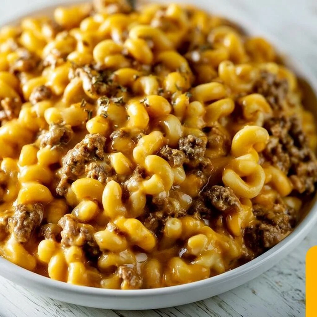 Cheesy Hamburger Helper Recipe