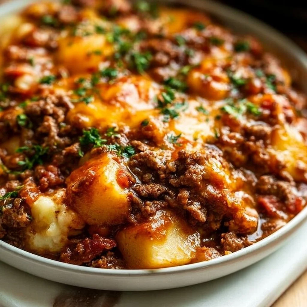 Slow Cooker Cowboy Casserole