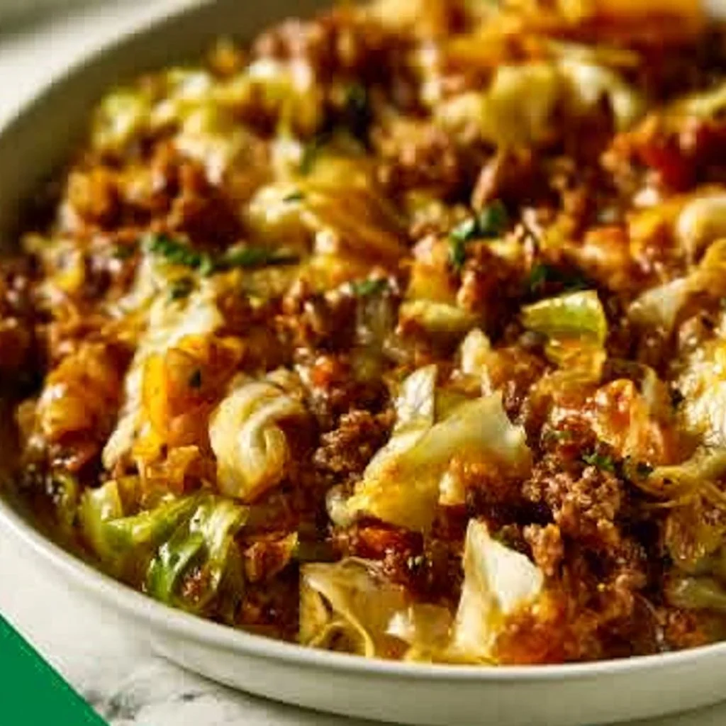 Cabbage and Ground Beef Recipe