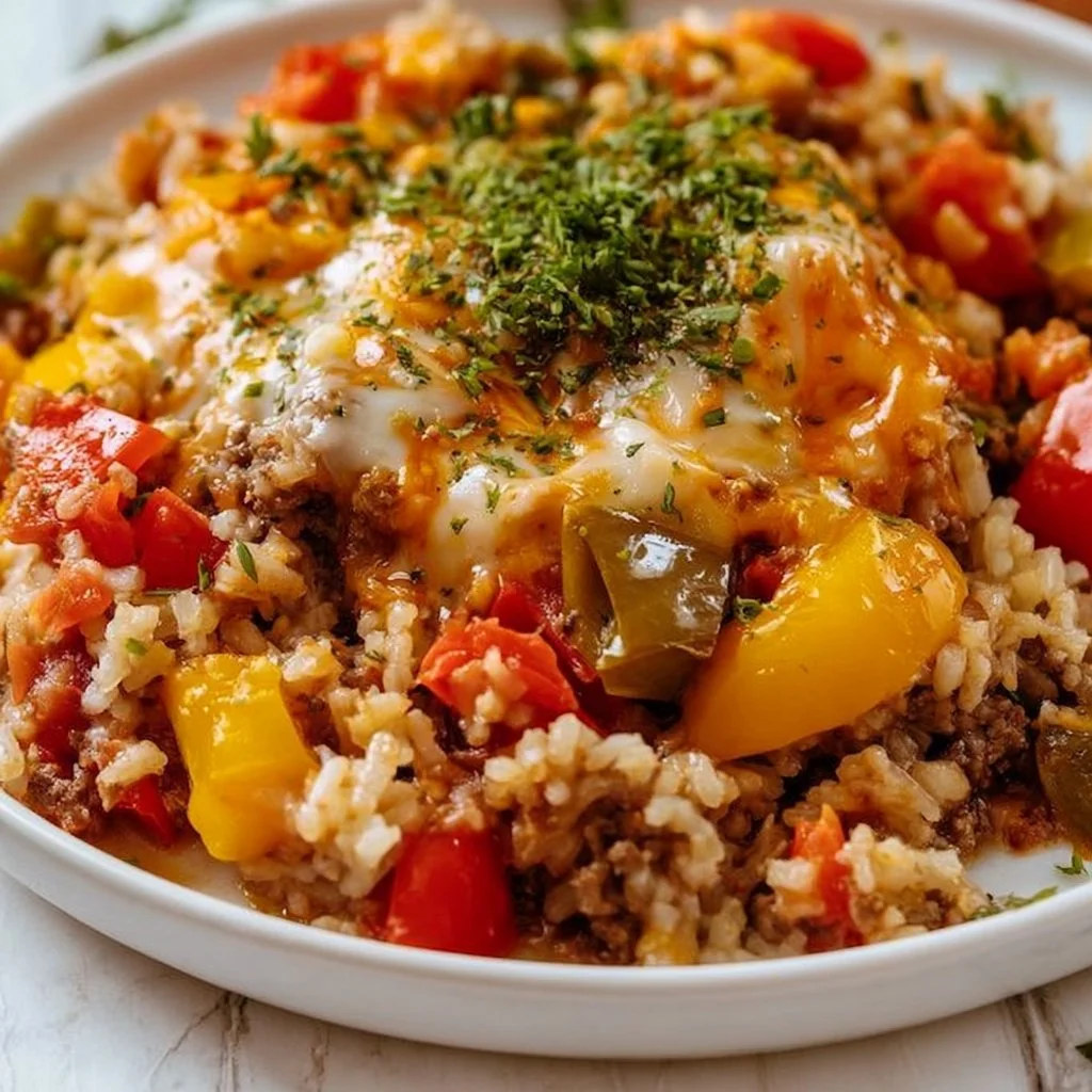 Unstuffed Pepper Skillet
