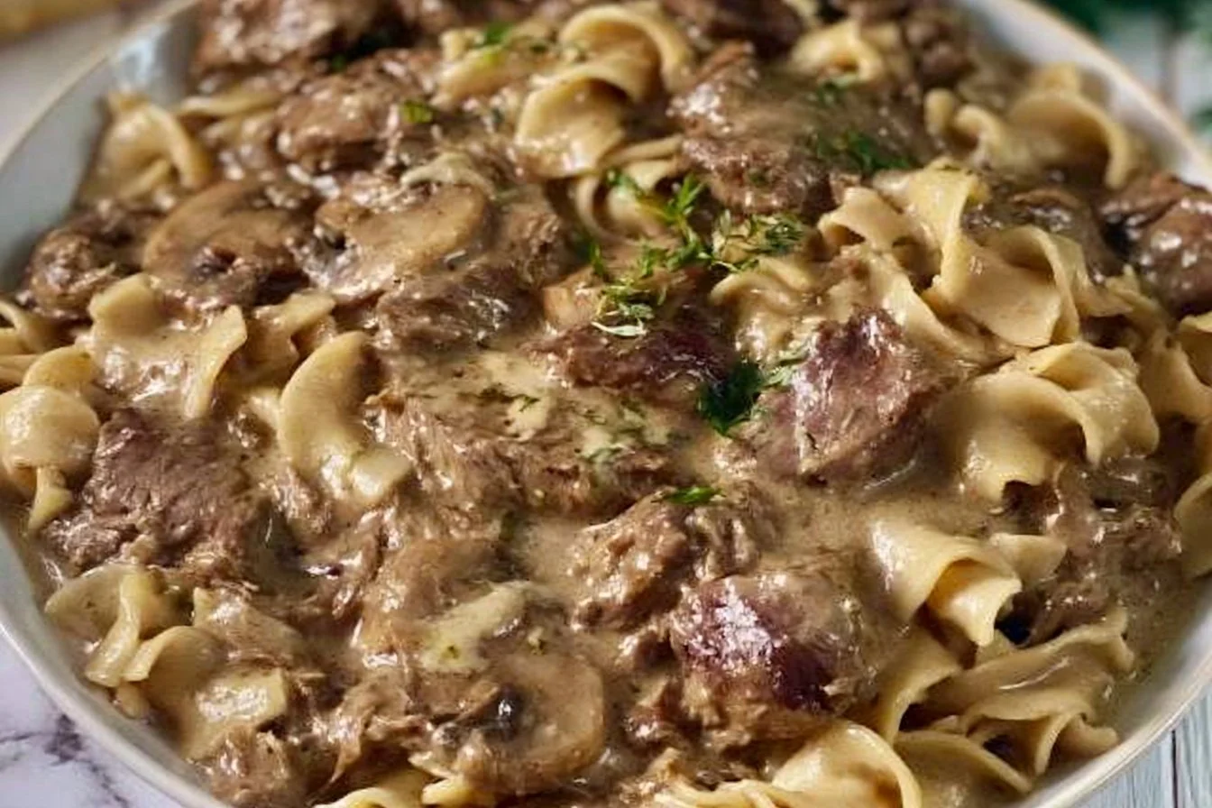 Beef Stroganoff