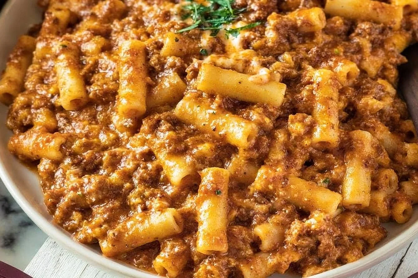 Homemade Beefaroni
