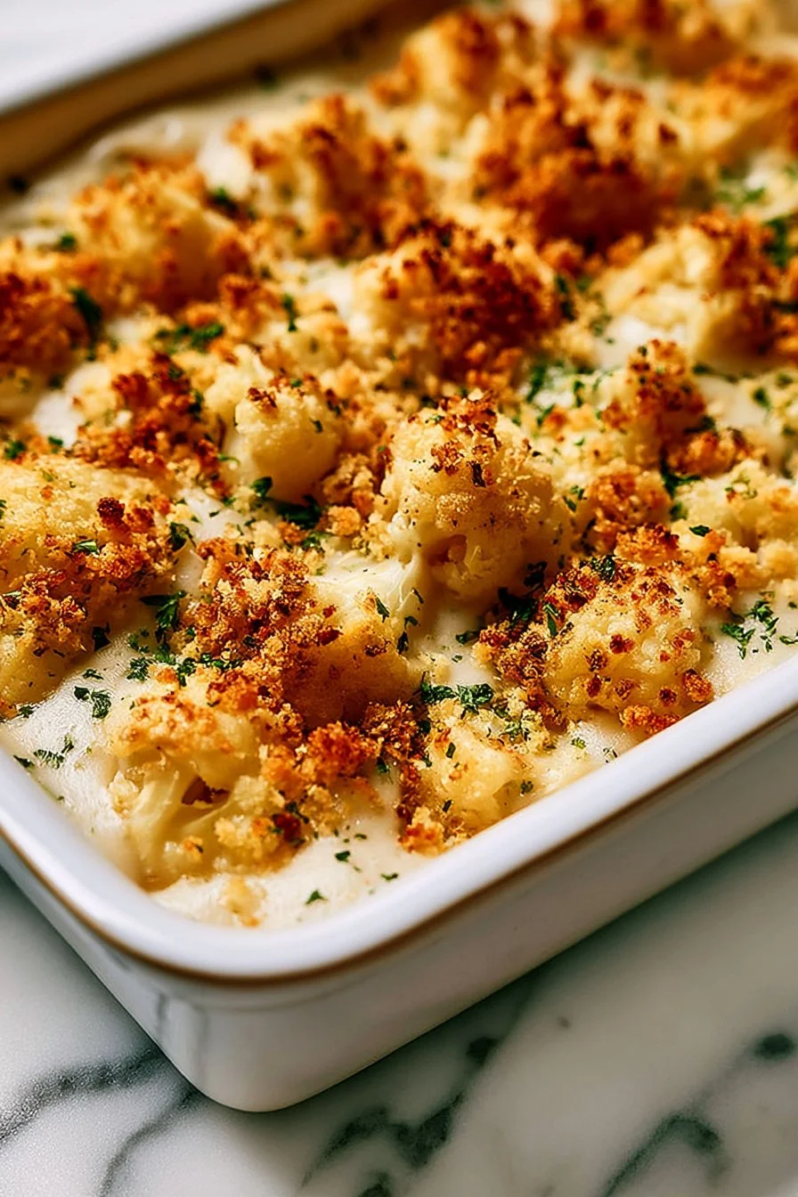 Creamy Chicken Casserole made with tender chicken and savory ingredients