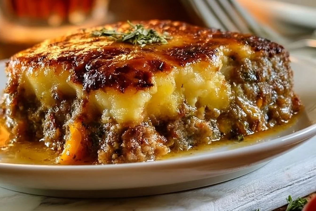 Amish Hamburger Steak Bake