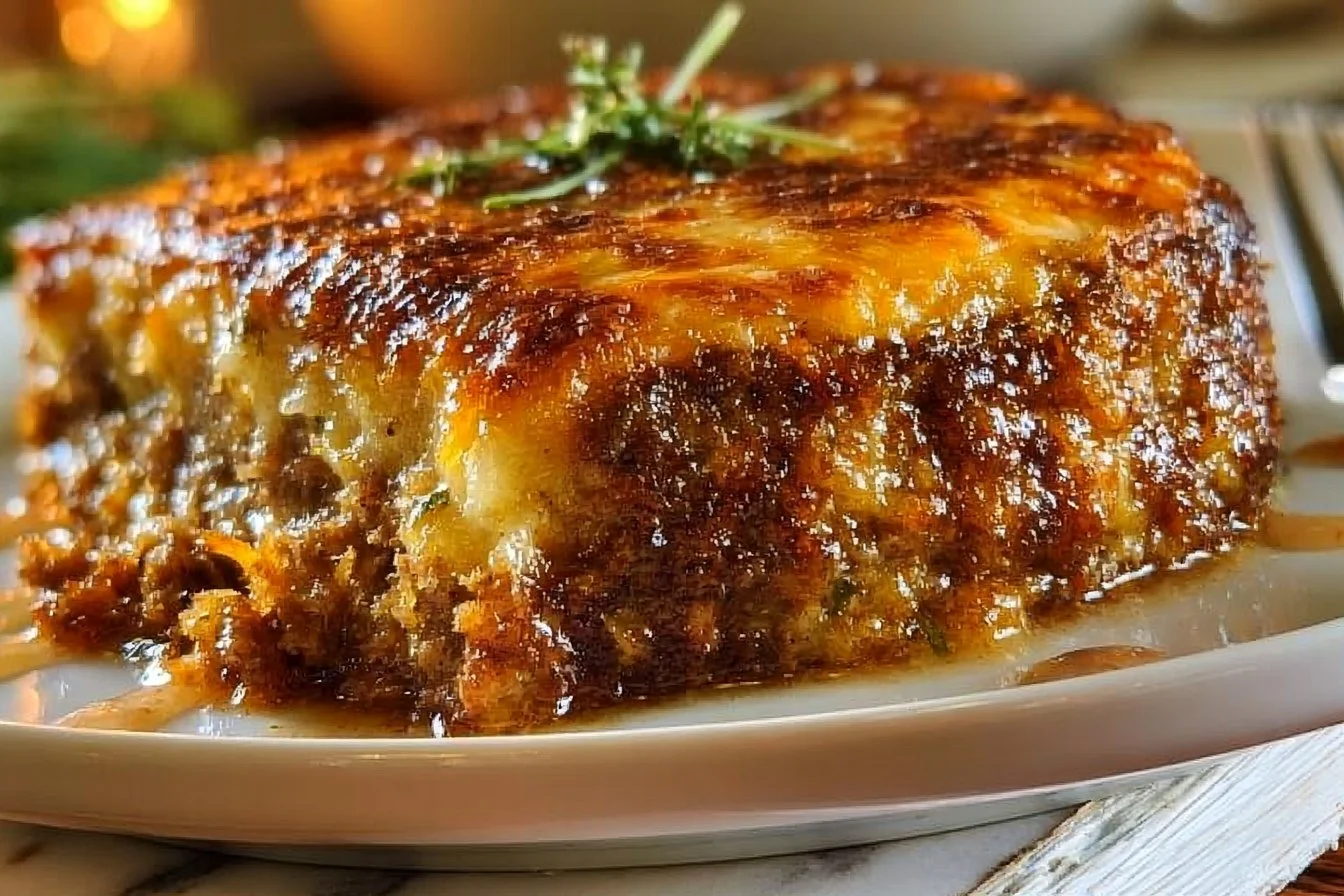 Amish Hamburger Steak Bake
