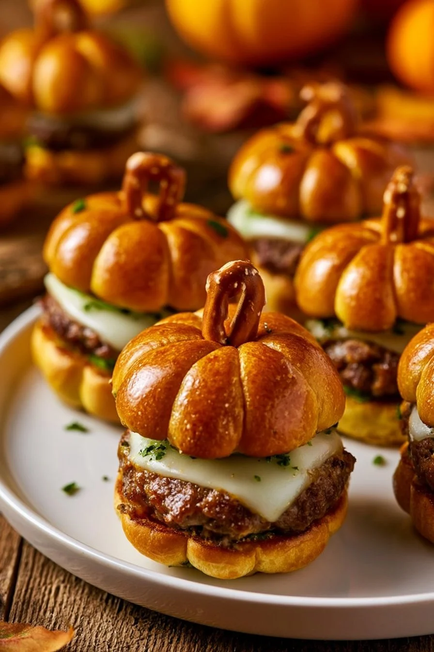 Delicious pumpkin sliders recipe with savory flavors for fall gatherings
